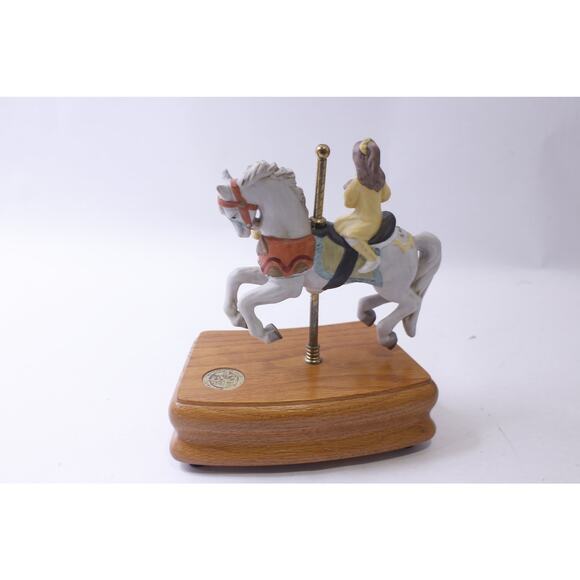 The American Carousel by Tobin Fraley, Music Box, Horse Statue, Third Edition, - Picture 3 of 4